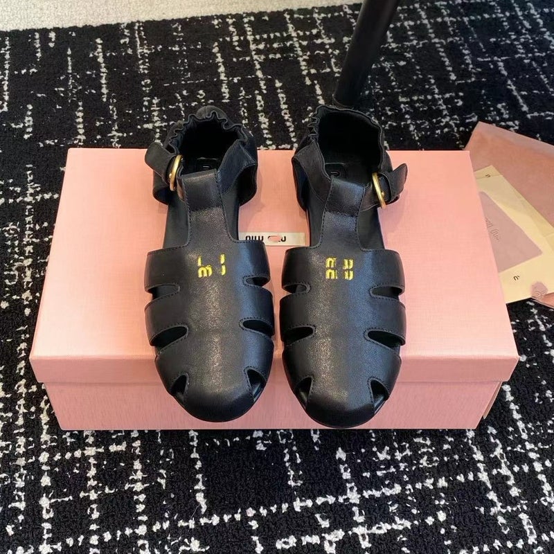 Miu'S 25 Catwalk Roman Sandals - Image 2